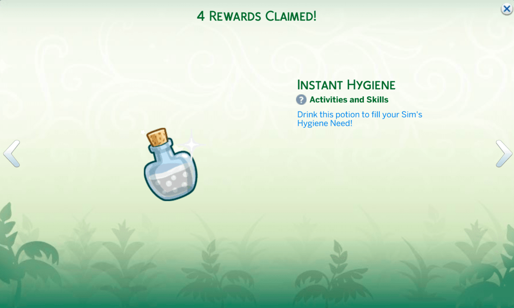 Instant Hygiene potion