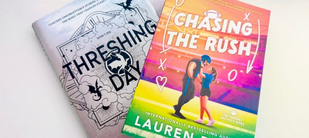 Physical books read this month: Threshing Day and Chasing the Rush.