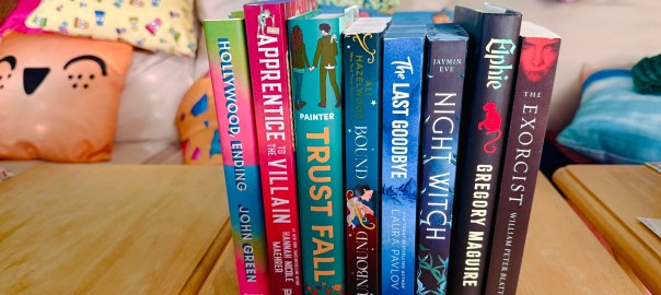 Physical books on my October TBR